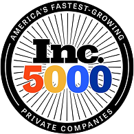Inc. Magazine's Annual 5000 Fastest Growing Private Companies in America Logo